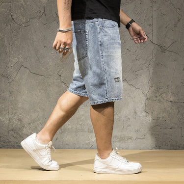 Herren Jeans-Shorts Used-Look | Lässige Destroyed Denim-Shorts