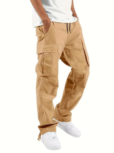 Herren Baggy Cargo-Hose | Lässige Lange Utility-Hose