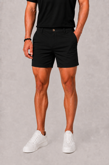 Chino-Shorts Herren | Gerader Schnitt, Sommer