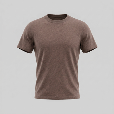 Rundhals-T-Shirt Herren | Weich, Basic