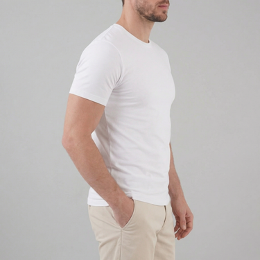 Slim-Fit-T-Shirt Herren | Stretch, Basic