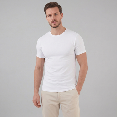Slim-Fit-T-Shirt Herren | Stretch, Basic