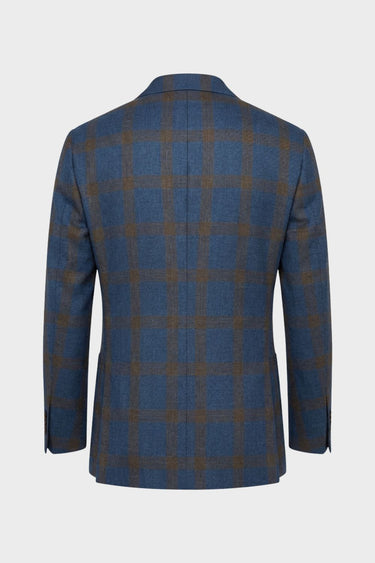 Karierter Blazer Herren | Slim-Fit, Reverskragen