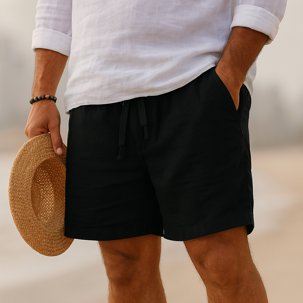 Men's Cotton-Linen Pants | Lightweight Relaxed Summer Trousers