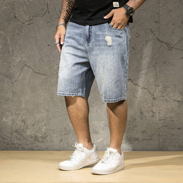Herren Jeans-Shorts Used-Look | Lässige Destroyed Denim-Shorts
