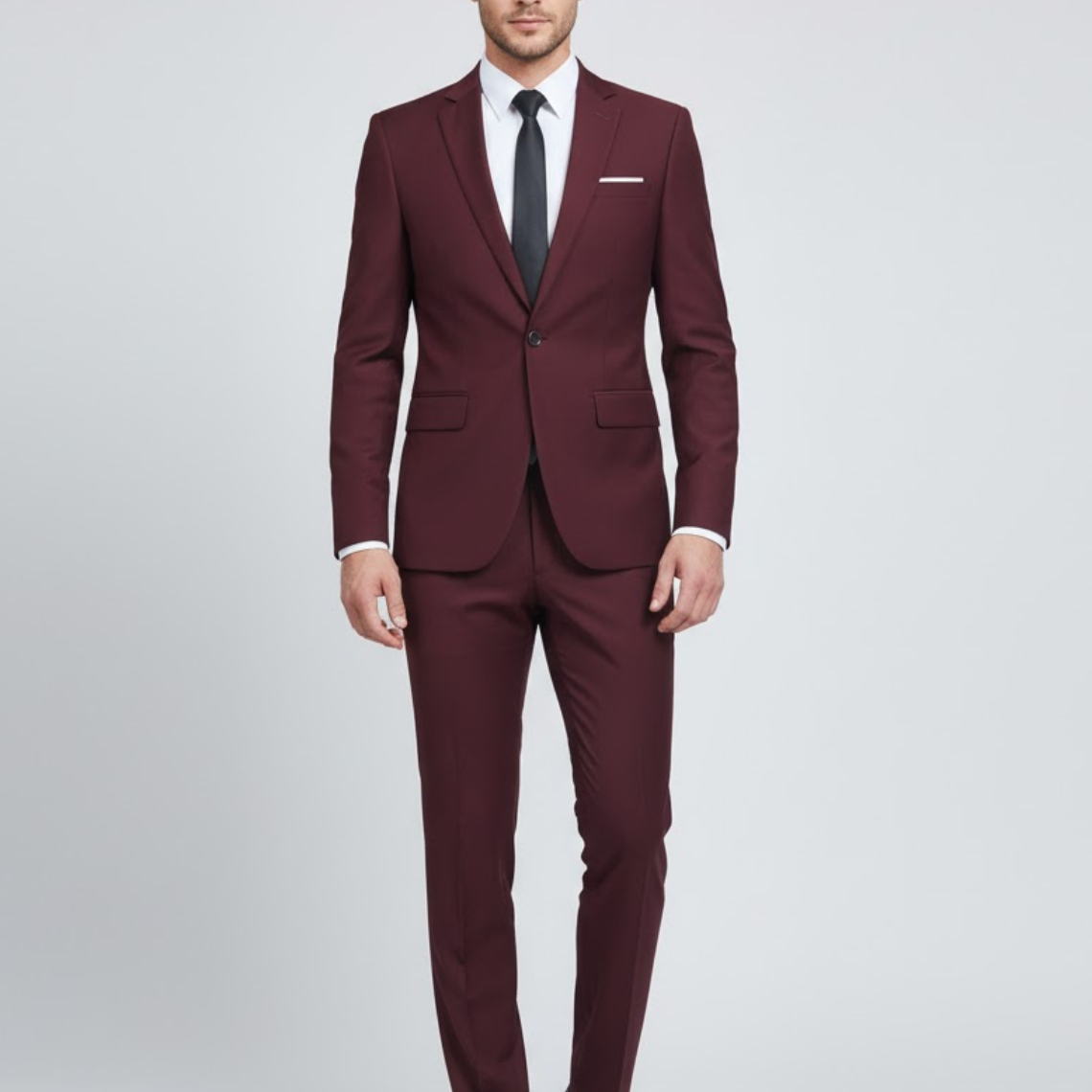 Schmaler Anzug Herren | Sakko und Hose, Elegant