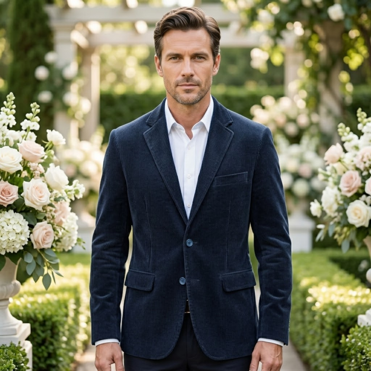 The Ridgeway | Blazer Herren, Vintage, Mit Ellbogenpatches