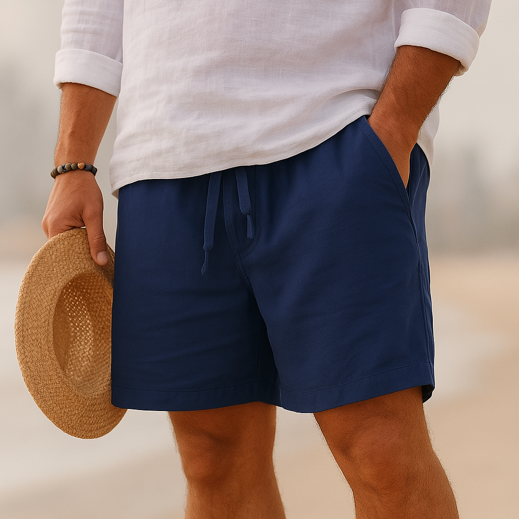 Men's Cotton-Linen Pants | Lightweight Relaxed Summer Trousers