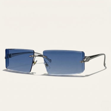 The Hanover | Randlose Sonnenbrille Herren, Rechteckig