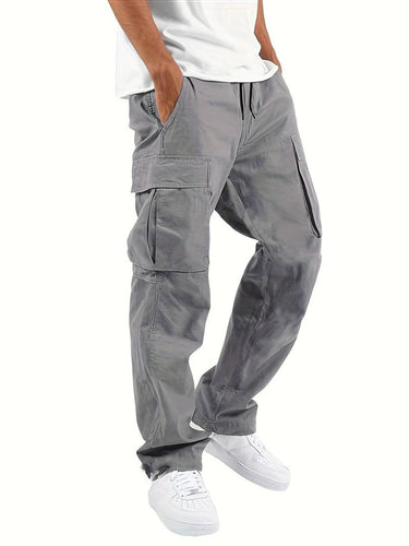 Herren Baggy Cargo-Hose | Lässige Lange Utility-Hose