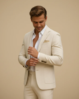 Men's Tailored Two-Piece Suit detail