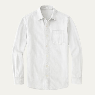 The Boston | Jeanshemd Herren, Entspannte Passform