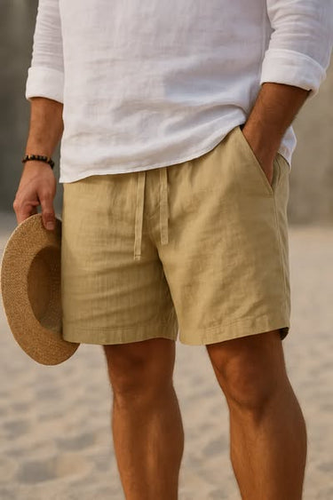 Sommerhose Herren | Leinenoptik, Leicht, Entspannt