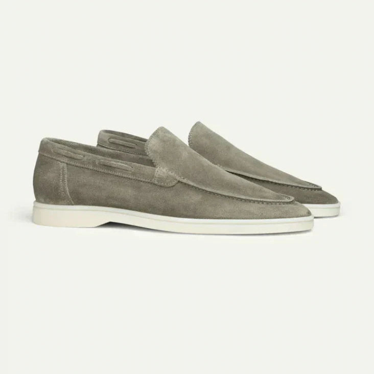 Men’s Faux Leather Loafers Slip On Luxury Shoes