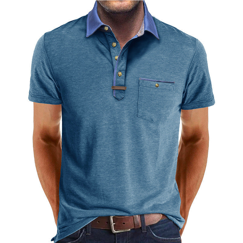 Men's Casual Polo Shirt | Cotton Blend Everyday Polo