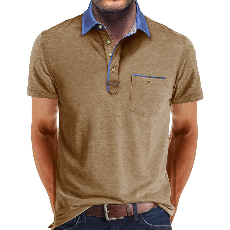 Men's Casual Polo Shirt | Cotton Blend Everyday Polo