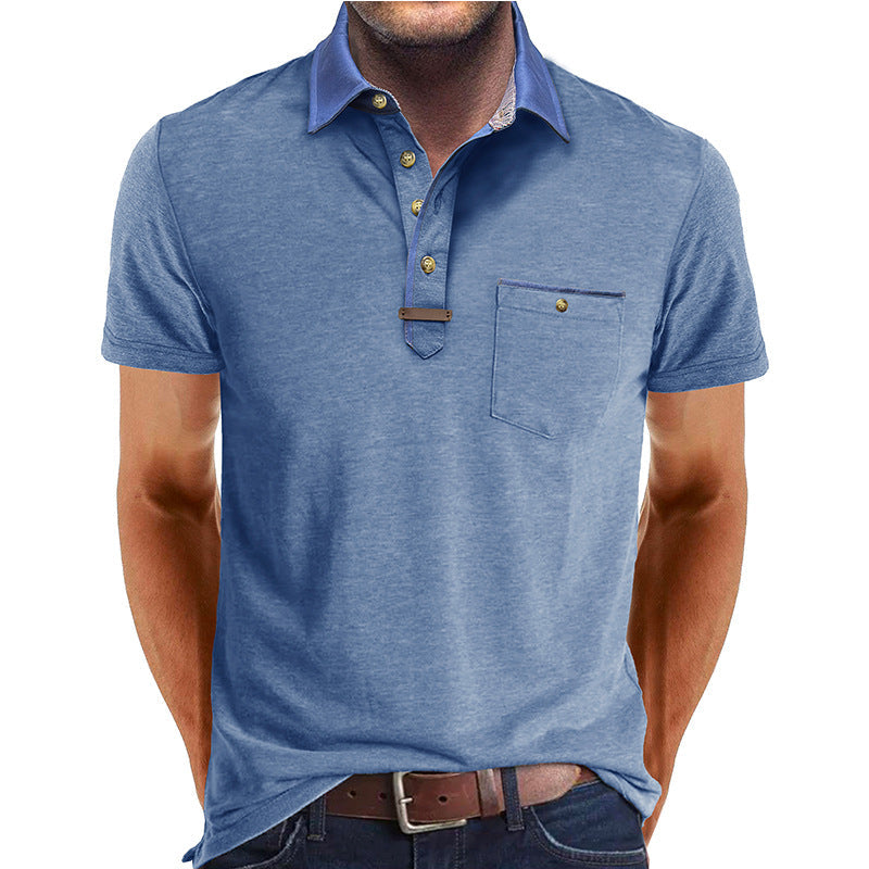 Men's Casual Polo Shirt | Cotton Blend Everyday Polo