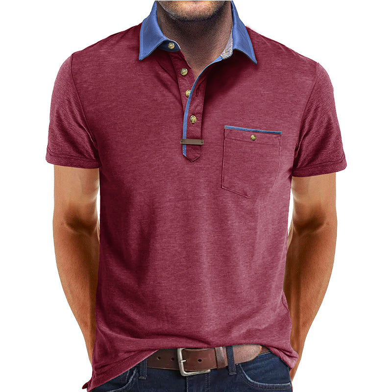 Men's Casual Polo Shirt | Cotton Blend Everyday Polo