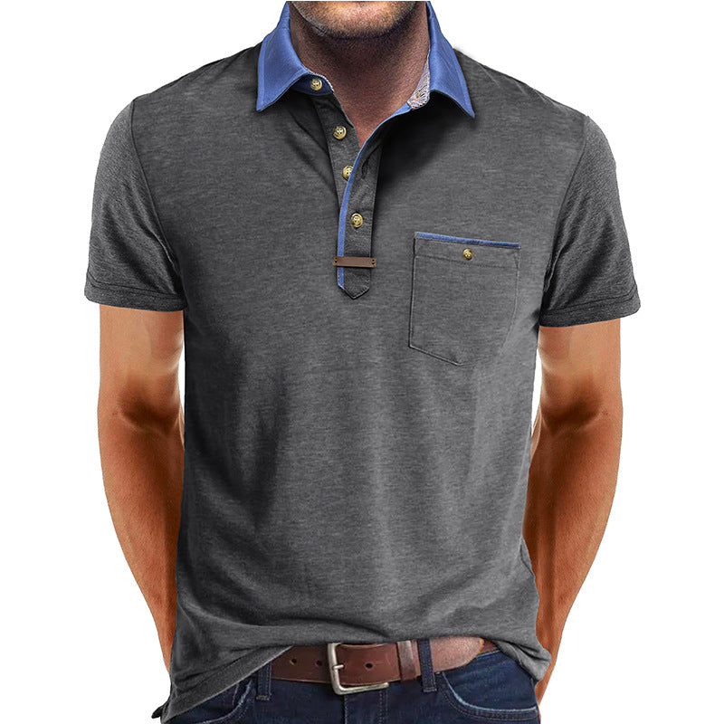 Men's Casual Polo Shirt | Cotton Blend Everyday Polo