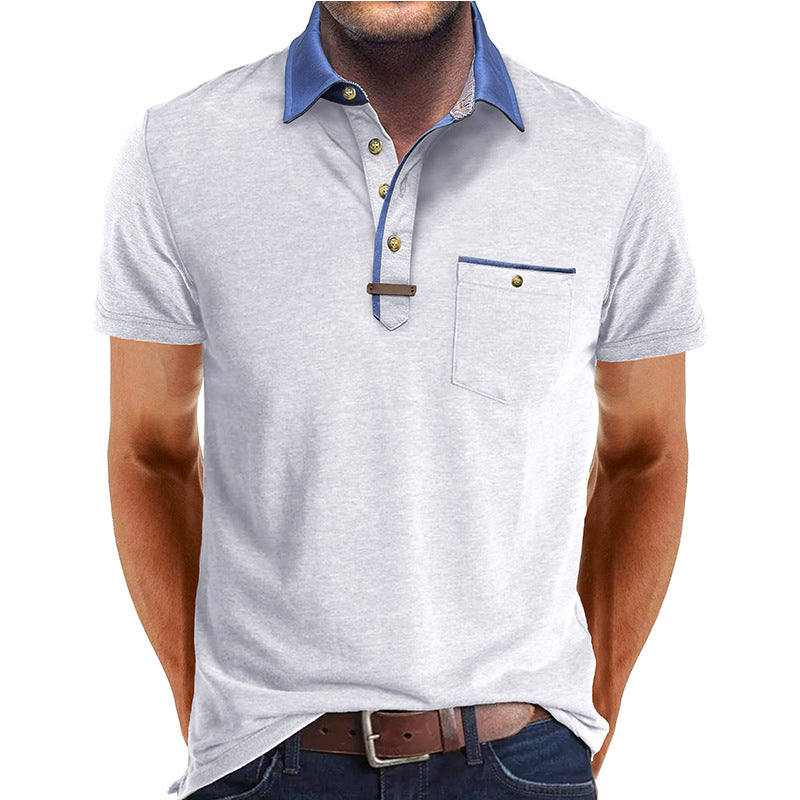 Men's Casual Polo Shirt | Cotton Blend Everyday Polo
