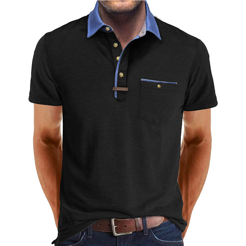 Men's Casual Polo Shirt | Cotton Blend Everyday Polo