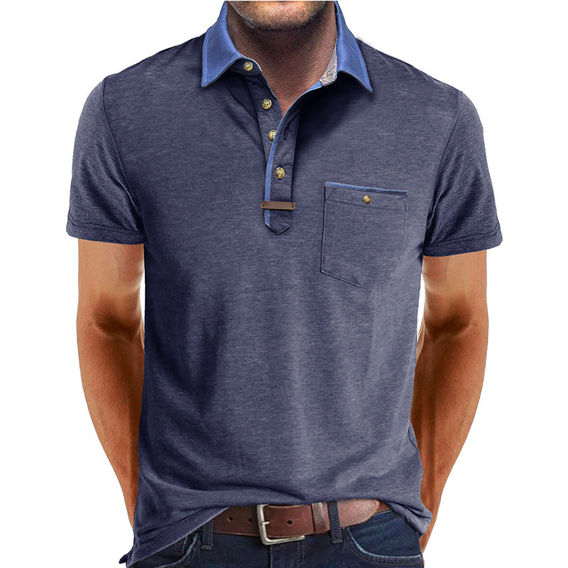 Men's Casual Polo Shirt | Cotton Blend Everyday Polo