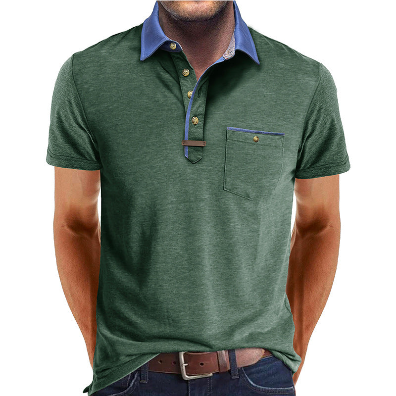 Men's Casual Polo Shirt | Cotton Blend Everyday Polo