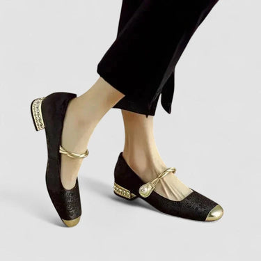 Damen Orthopädische Mary Jane Schuhe mit Arch Support und Niedrigem Absatz 1