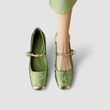 Damen Orthopädische Mary Jane Schuhe mit Arch Support und Niedrigem Absatz 4