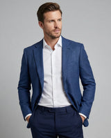 Eleganter Herren-Leinenblazer 0