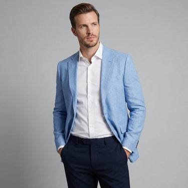 Eleganter Herren-Leinenblazer 5