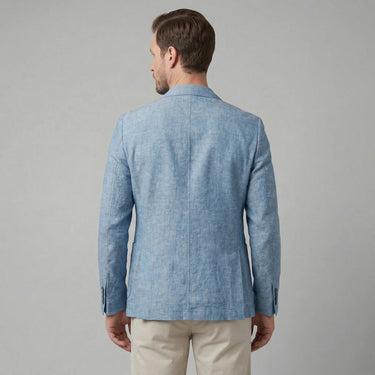 Eleganter Herrenblazer Herren-Leinenblazer 2