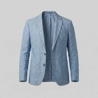 Eleganter Herrenblazer Herren-Leinenblazer 4