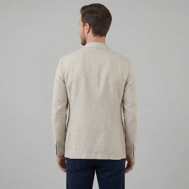 Eleganter Herrenblazer Herren-Leinenblazer 7