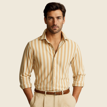 The Vittorio | Streifenhemd Herren, Leicht, Sommer