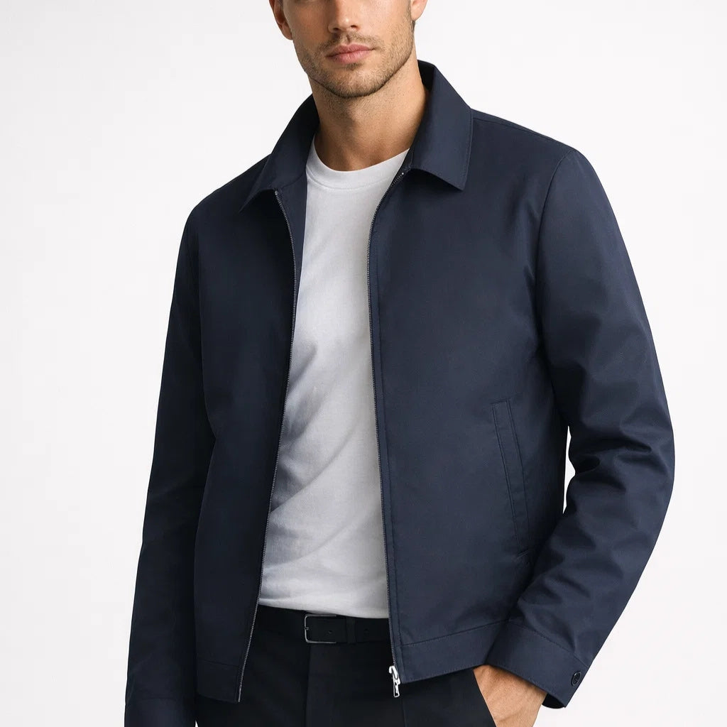 Men's Lightweight Jacket in Dark Blue