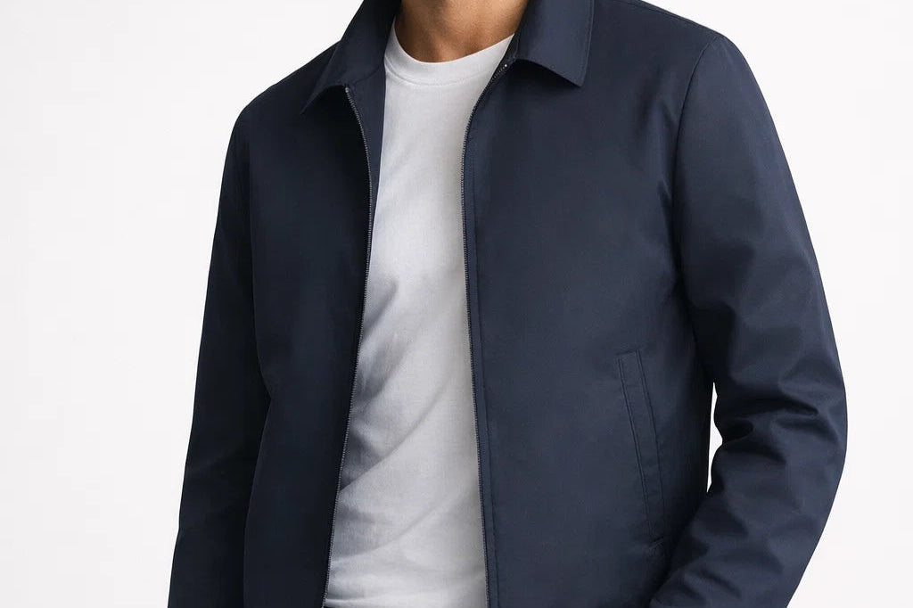 Men's Lightweight Jacket in Dark Blue