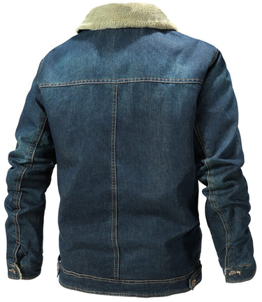 Herren Denimjacke mit Fleecefutter 5
