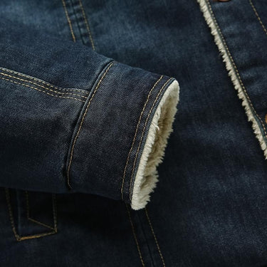 Herren Denimjacke mit Fleecefutter 6