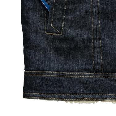 Herren Denimjacke mit Fleecefutter 8