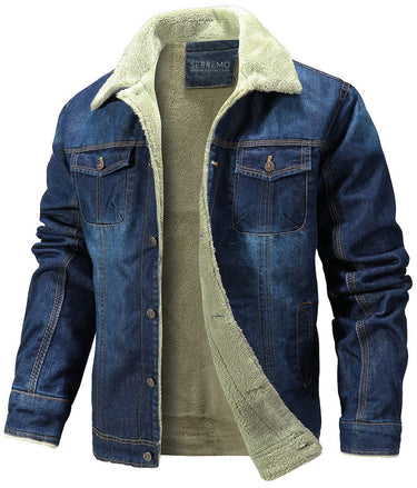 Herren Denimjacke mit Fleecefutter 9
