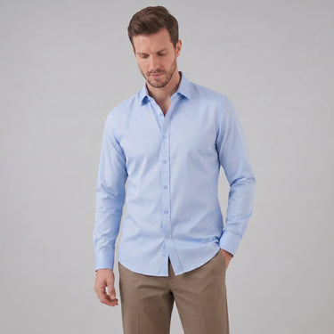 Herren Elegantes Slim-Fit Hemd 13