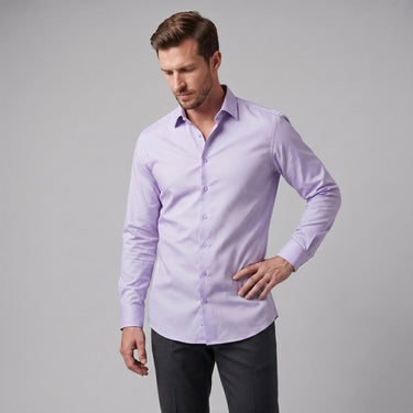 Herren Elegantes Slim-Fit Hemd 15