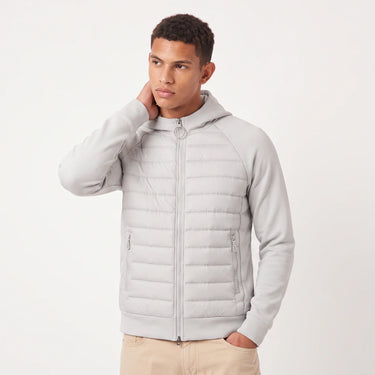 Herren Hybrid-Steppjacke mit Kapuze 5