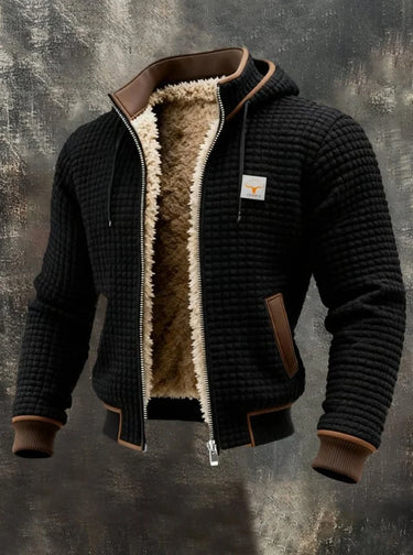Herren Lederjacke mit Innenfutter 3