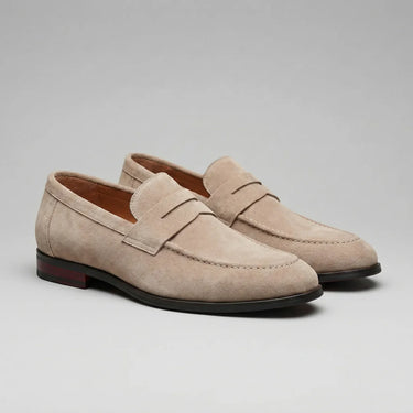 Herren Penny Loafer im Suede-Look 10