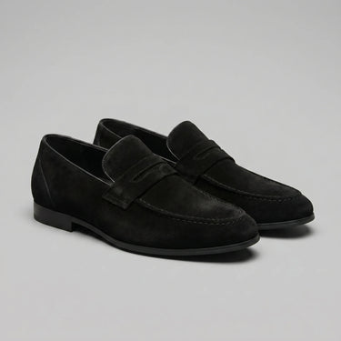 Herren Penny Loafer im Suede-Look 11