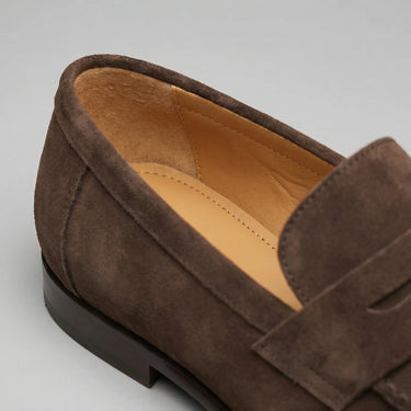 Herren Penny Loafer im Suede-Look 4