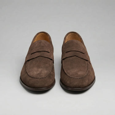 Herren Penny Loafer im Suede-Look 5