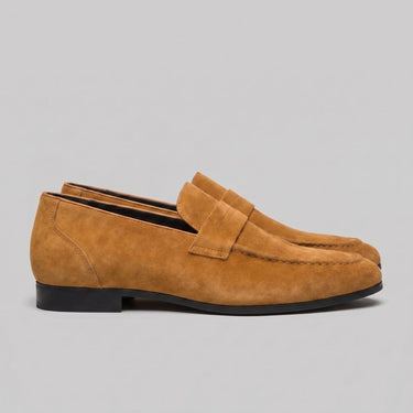 Herren Penny Loafer im Suede-Look 7